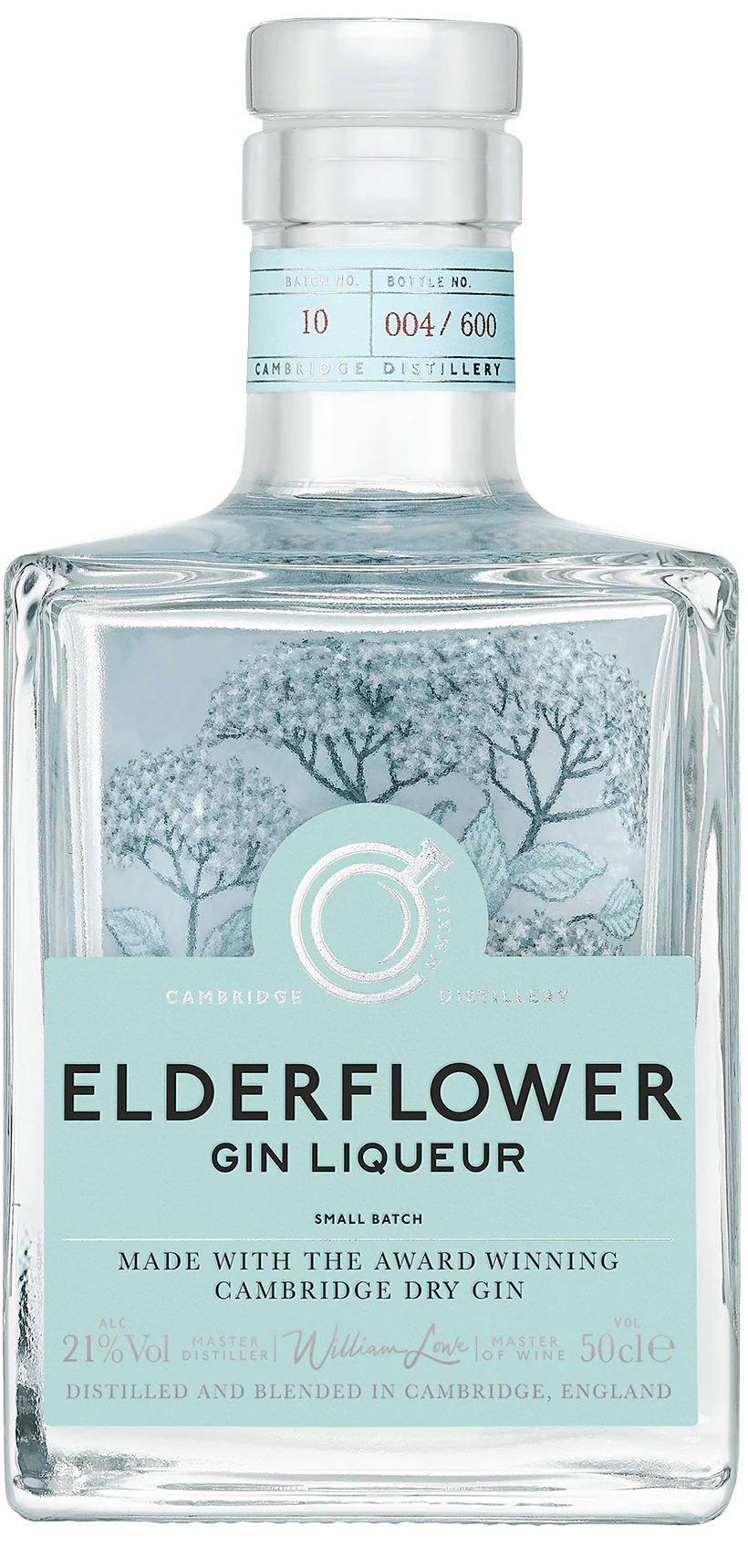 Cambridge Distillery Elderflower Gin Liqueur 50cl