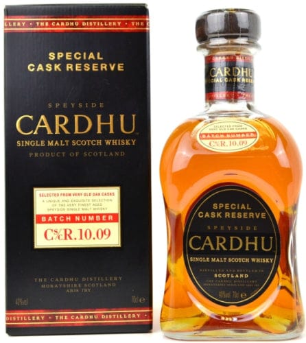 Cardhu Special Cask Reserve 10.09 70cl