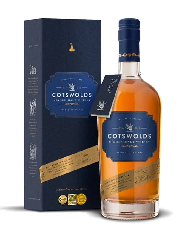 Cotswolds Founder's Choice Single Malt Whisky 70cl