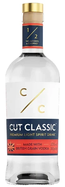 Cut Classic Made With British Grain Vodka Light Spirit 70cl
