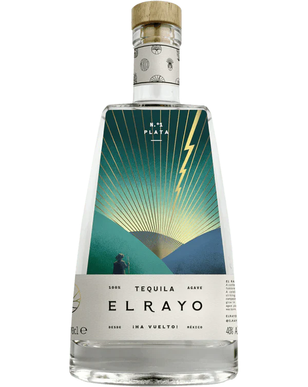El Rayo Plata Blanco Tequila 70cl
