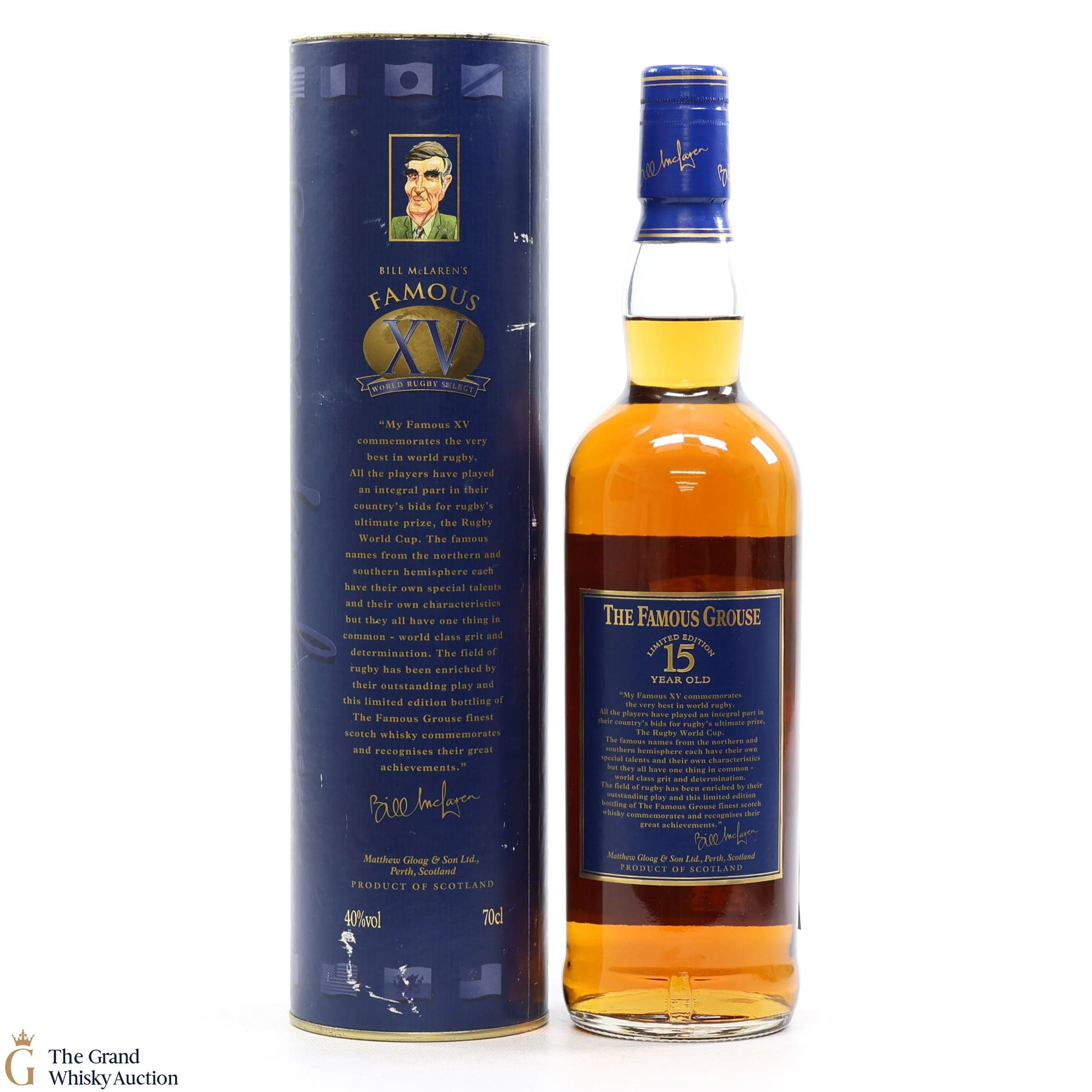 The Famous Grouse 15 Year Old World Rugby Select XV 70cl - Image 2