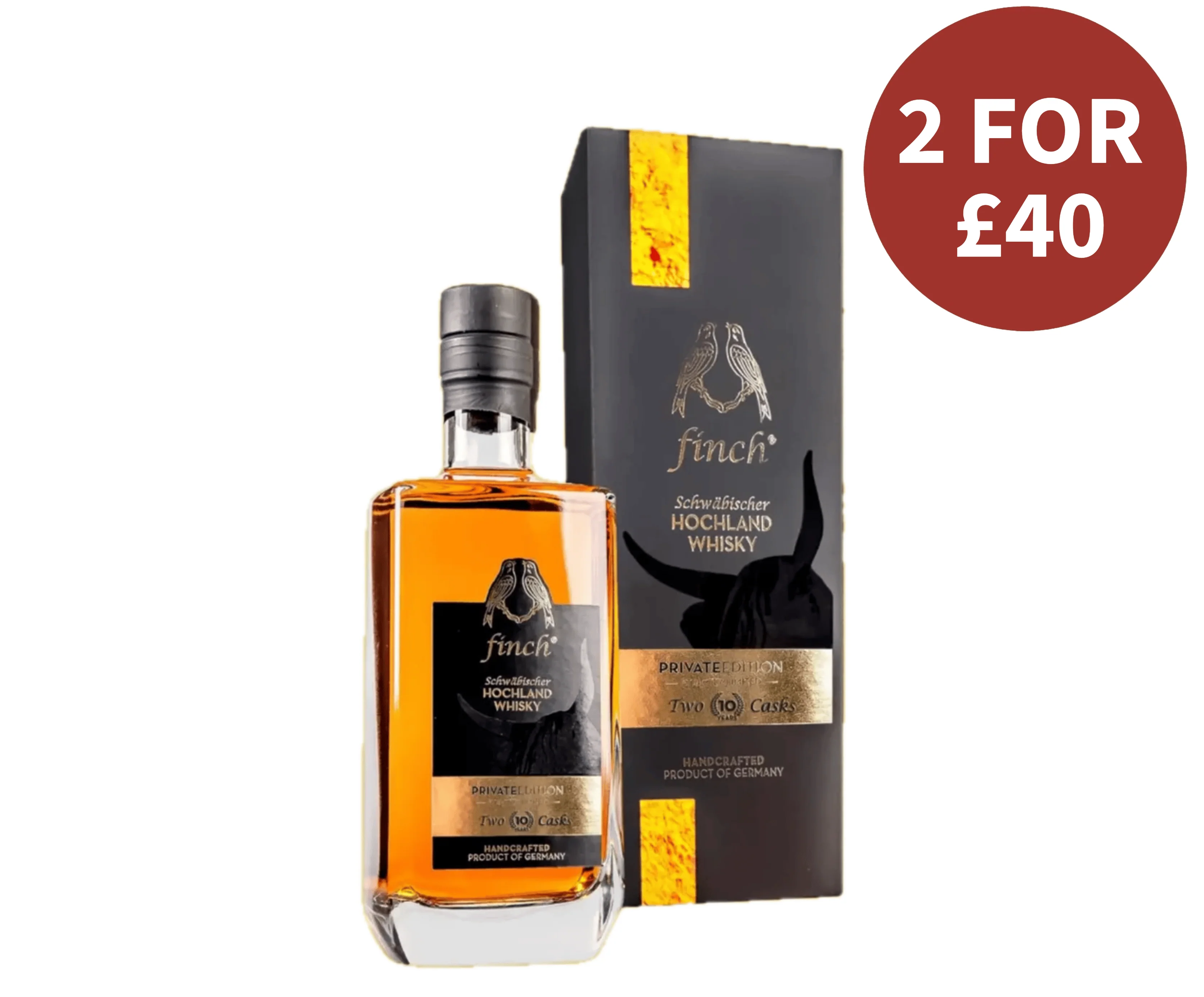Finch Two Casks Private Edition Single Malt Whisky 50cl
