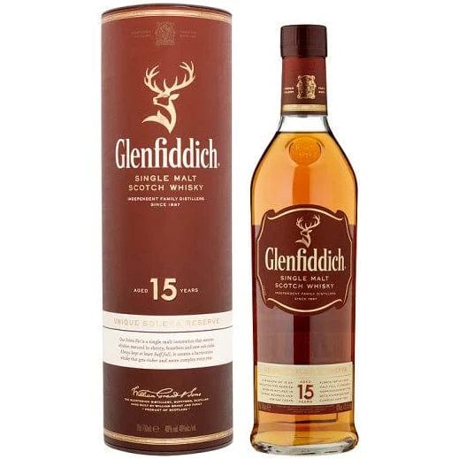 Glenfiddich 15 Year Old Solera Reserve 70cl