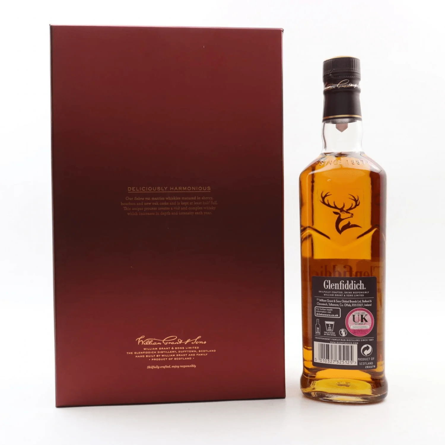 Glenfiddich 15 Year Old With Glasses 70cl - Image 2