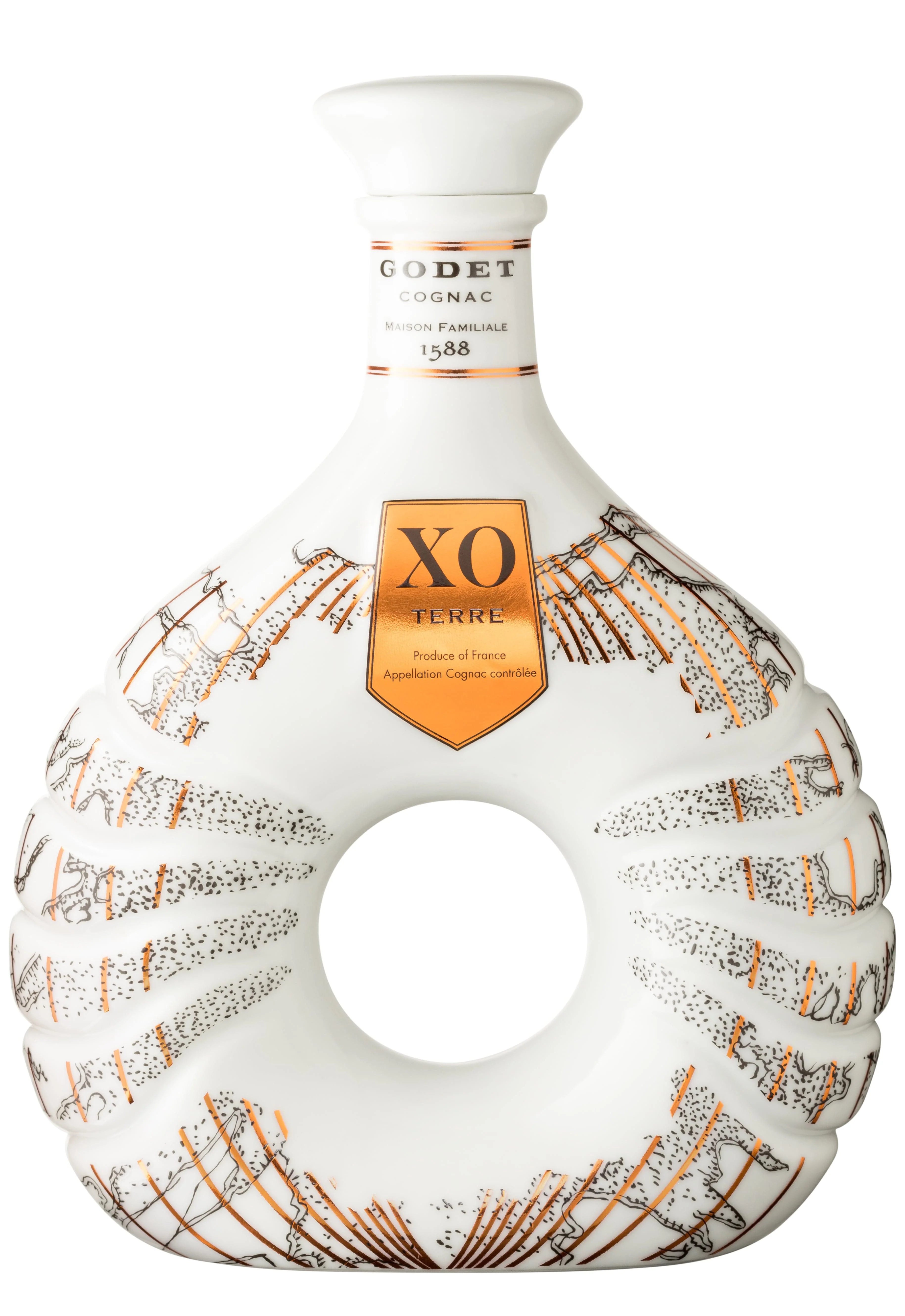 Godet X.O Terre Cognac 70cl - Image 2