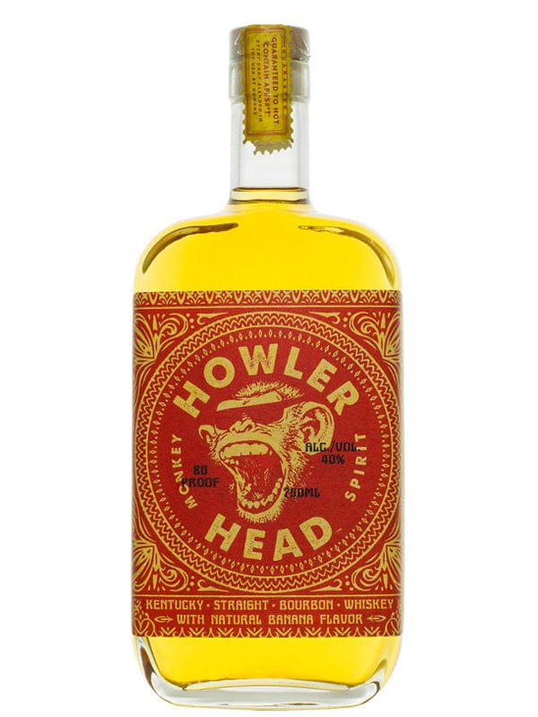 Howler Head Banana Kentucky Straight Bourbon Whiskey 70cl