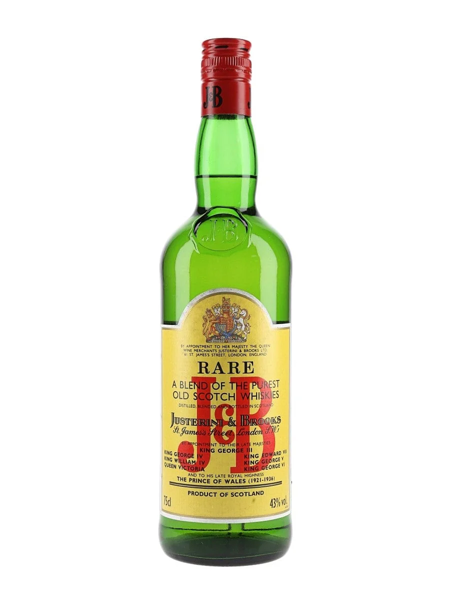 J&B Rare Blended Scotch Whisky 75cl