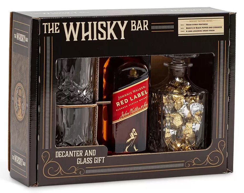Johnnie Walker Red Label The Whisky Bar Gift Set 70cl