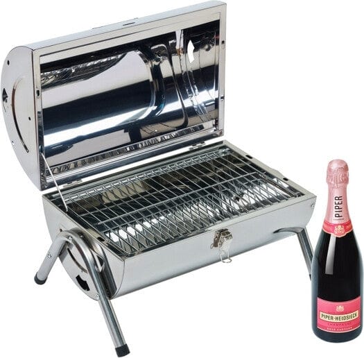 Piper-Heidsieck BBQ Grill & Bottle Cooler with Rose Sauvage NV Champagne 75cl - Image 2