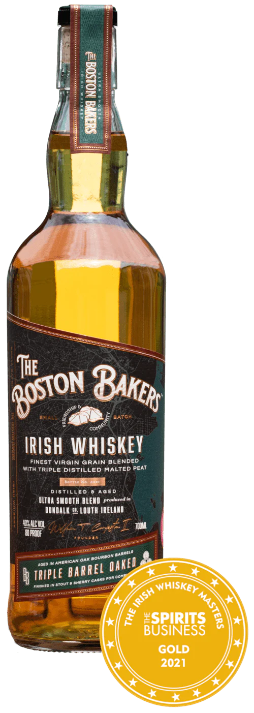 The Boston Bakers Irish Whiskey 70cl - Image 2