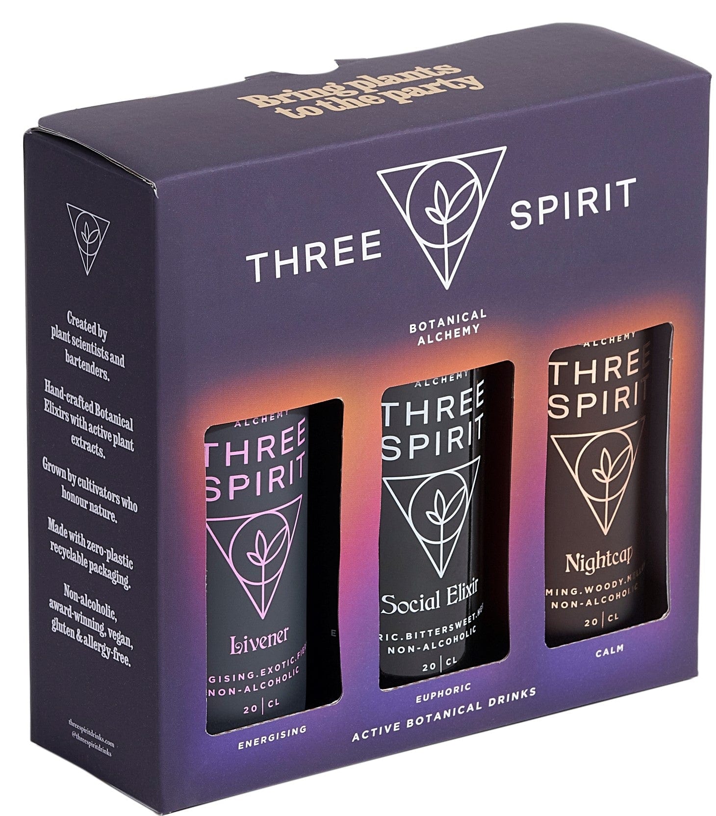 Three Spirit  Alcohol Free Spirit Starter Pack 3x20cl - Image 2