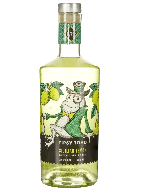 Tipsy Toad Sicilian Lemon Gin 70cl